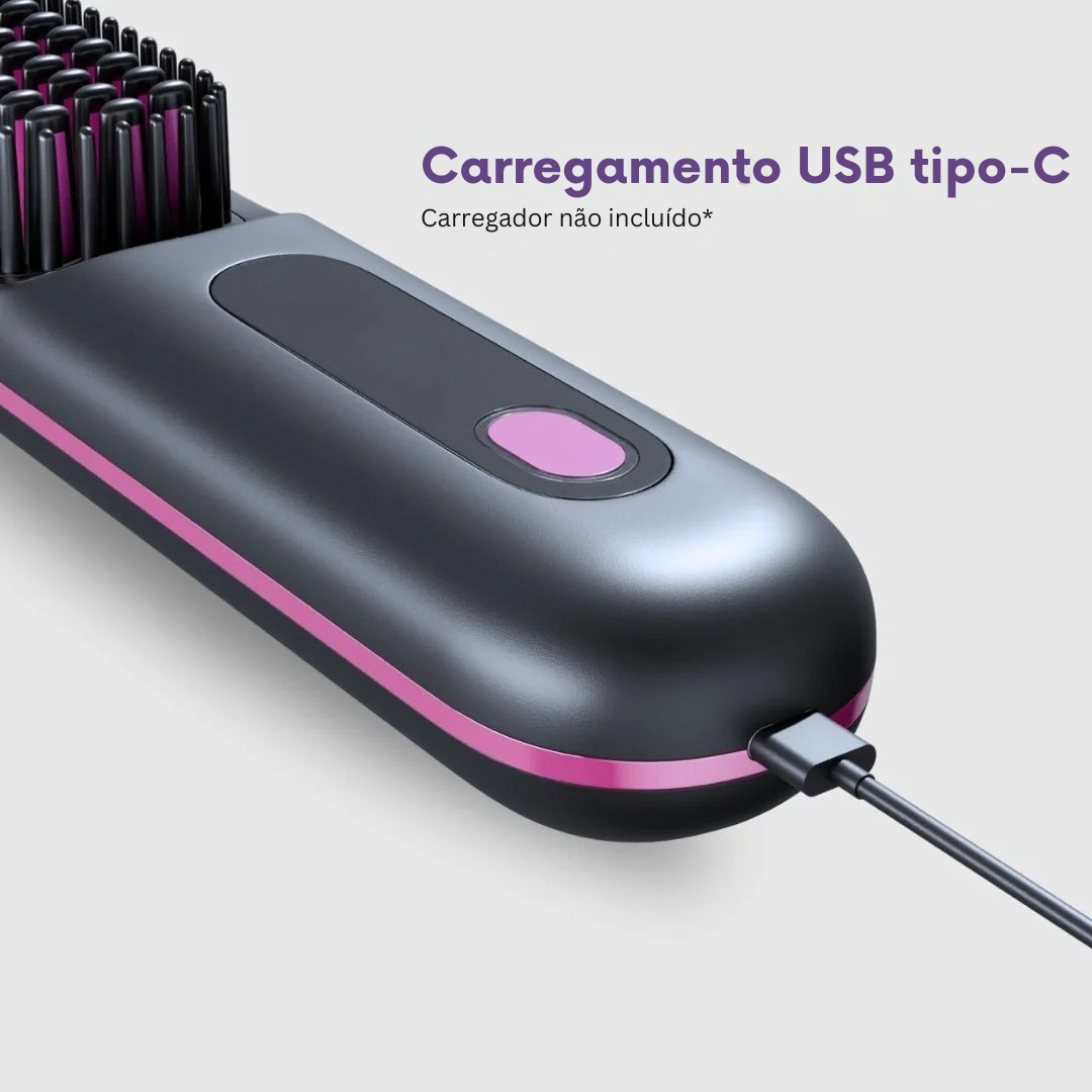 Escova Alisadora Portátil - SwiftBrush PRO
